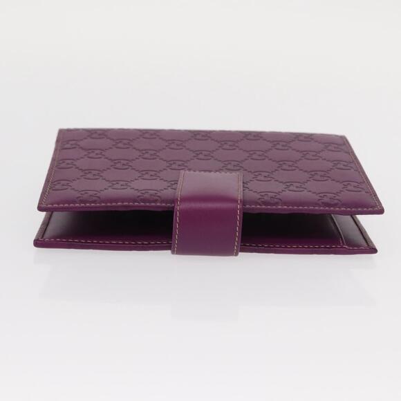 GUCCI GG Canvas Guccissima Day Planner Cover Purple 115241 2888 Auth yk20133A - Picture 3 of 16